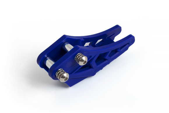 Успокоитель цепи (ловушка) для питбайка пластиковая универсальная синяя pitbikemarket.ru