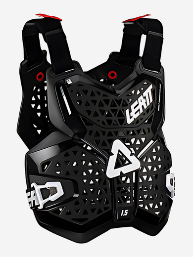 Защита панцирь Leatt Chest Protector 1.5 (Black, OS, 2025 (5023050790)) pitbikemarket.ru