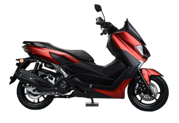 Скутер Motoland VULKAN (WY150-5E) красный pitbikemarket.ru