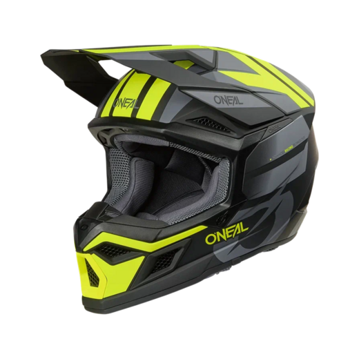 Шлем кроссовый O'NEAL 3Series Ride V.25 (черный/желтый, S) pitbikemarket.ru