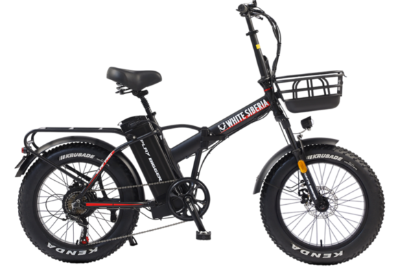 Электровелосипед WHITE SIBERIA SLAV PRO 1000W (матовый черный) pitbikemarket.ru