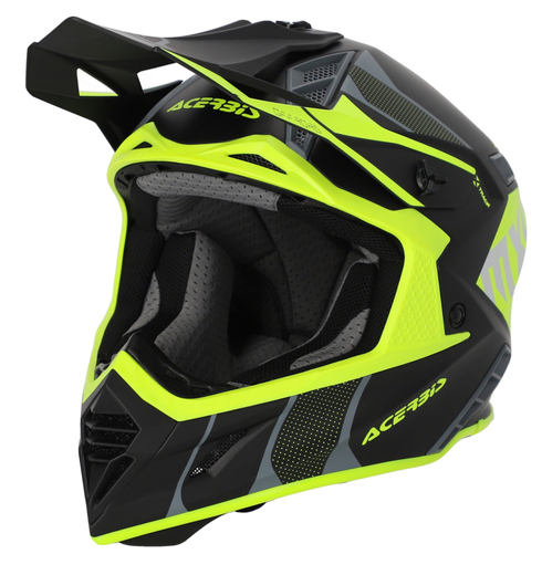 Шлем Acerbis X-TRACK 22-06 Black/Fluo-Yellow, XL pitbikemarket.ru