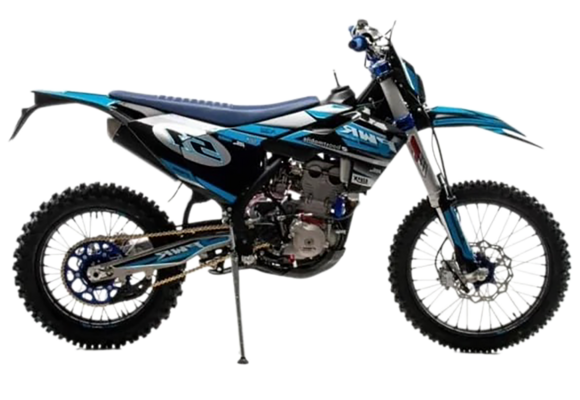 Мотоцикл Motoland PWR FS450 NC (194MQ) синий pitbikemarket.ru