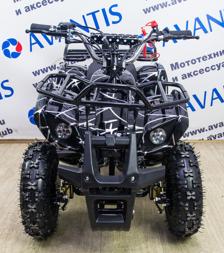 Детский квадроцикл ATV Classic 800w электрический Черный (Паук) pitbikemarket.ru